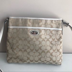 Coach file crossbody bag
